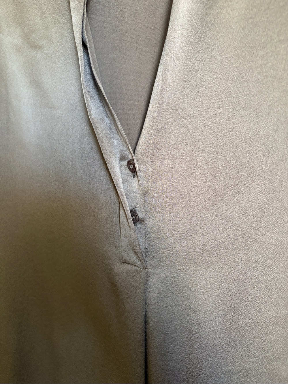 Vince 100% Silk Blouse Small - Picture 4 of 7